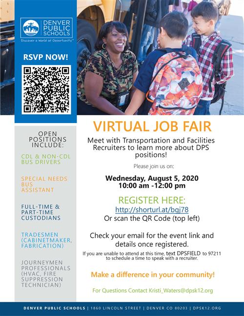 Virtual Job Fair Flier 